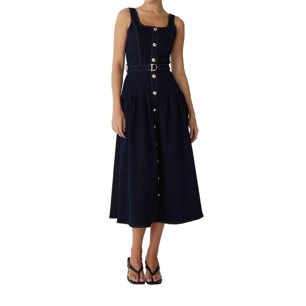 NEW JS71 alesia dress in dark wash